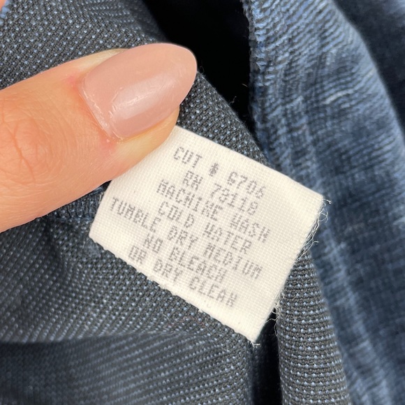 David Dart Jackets & Coats Vintage Blue Cord Buttonup Vest Poshmark